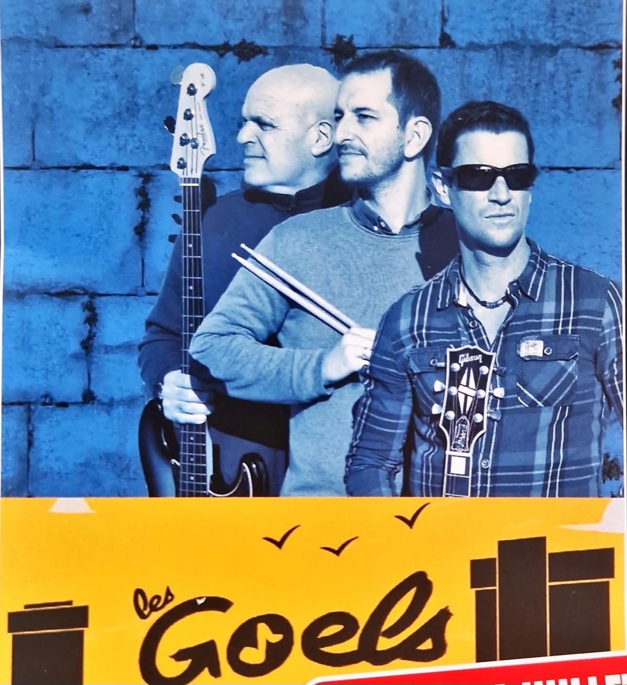 Concert Pop Rock avec les GOELS